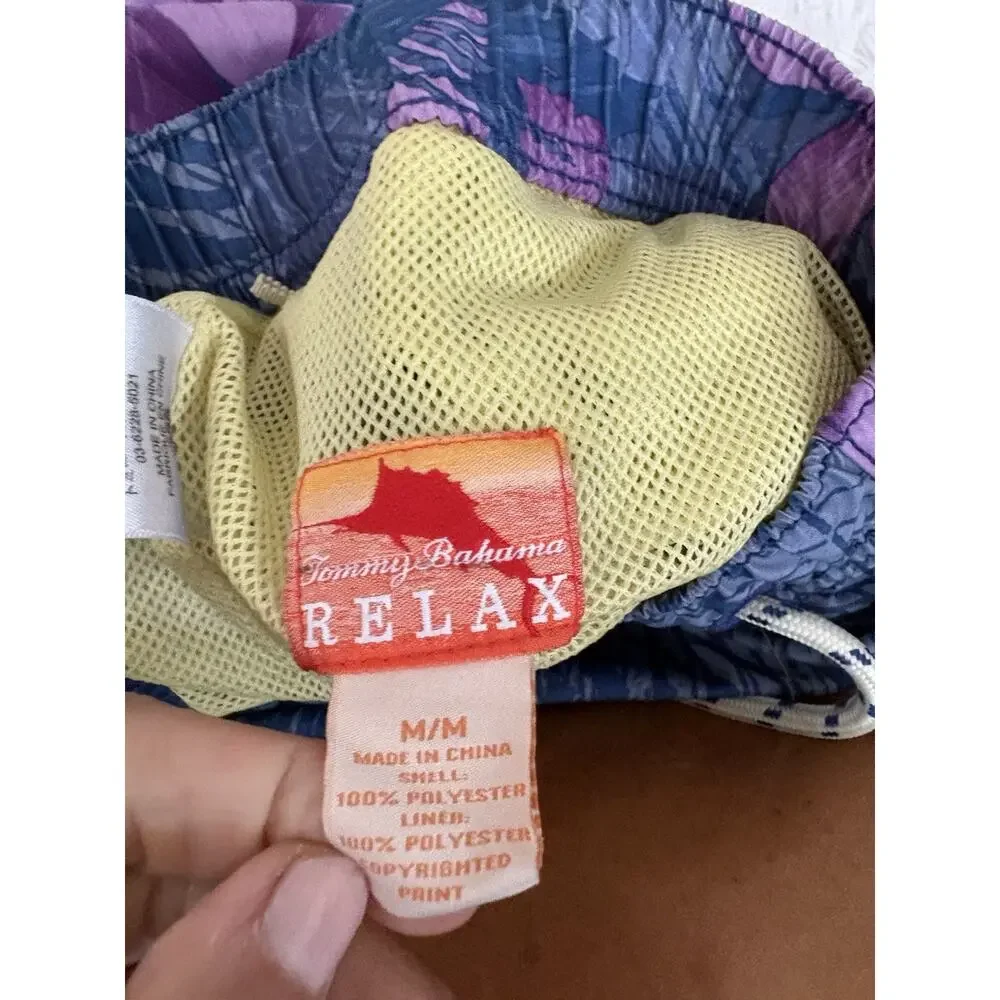 Tommy Bahama “Relax” Men’s M Tropical Design Swim Trunks. Great Pair